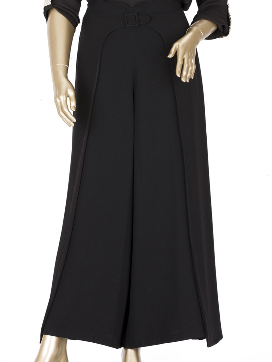 Black Women Trouser - AL-T-2025 - Almirah Online