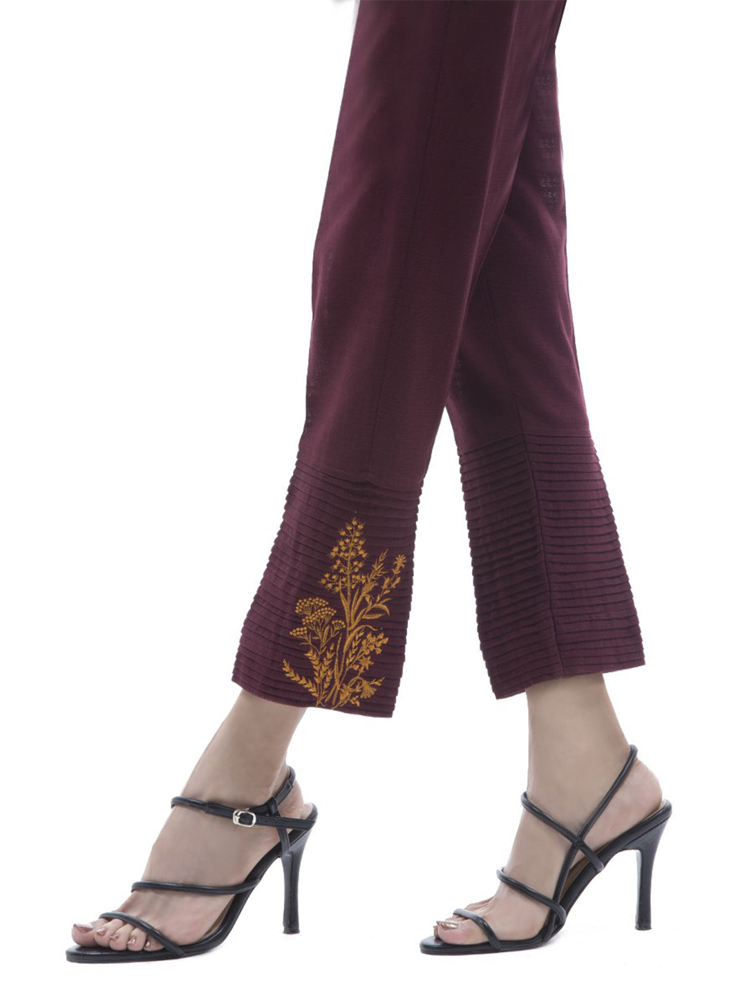 Red Women Trouser - AL-T-379