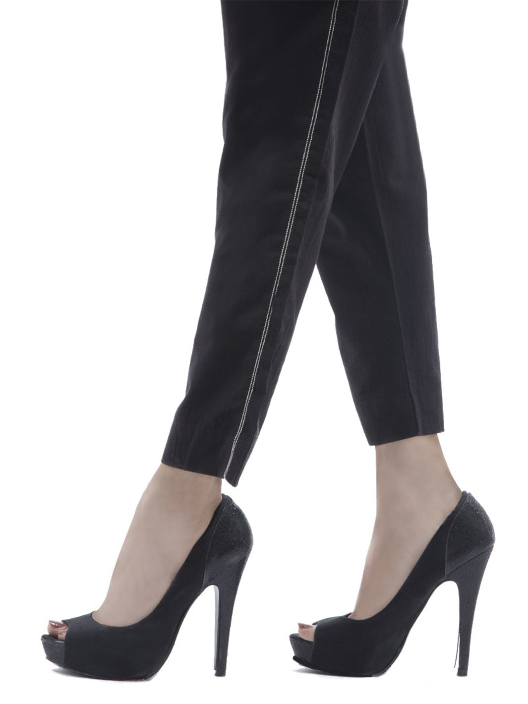 Black Women Trouser - AL-T-386