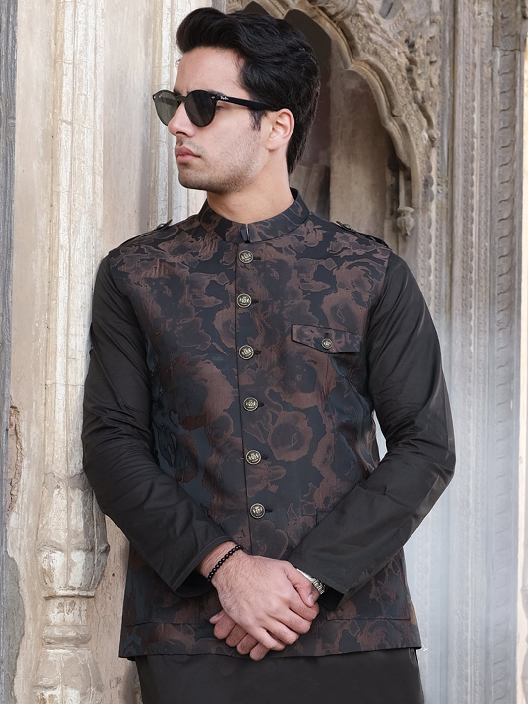 Brown Waistcoat - AL-WC-316