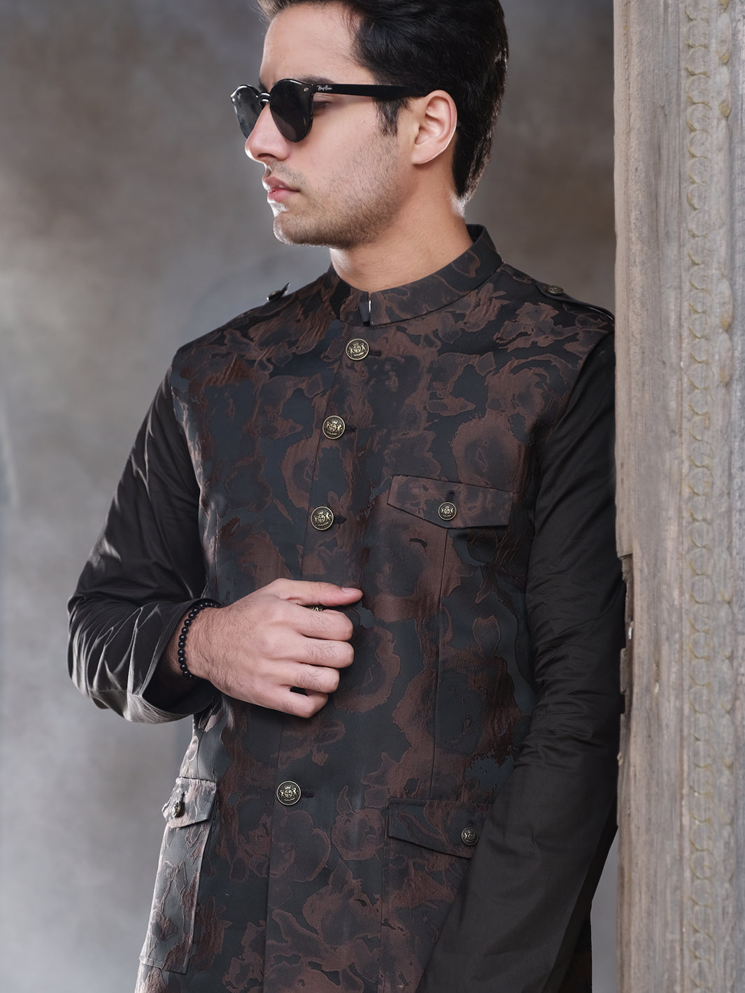 Brown Waistcoat - AL-WC-316