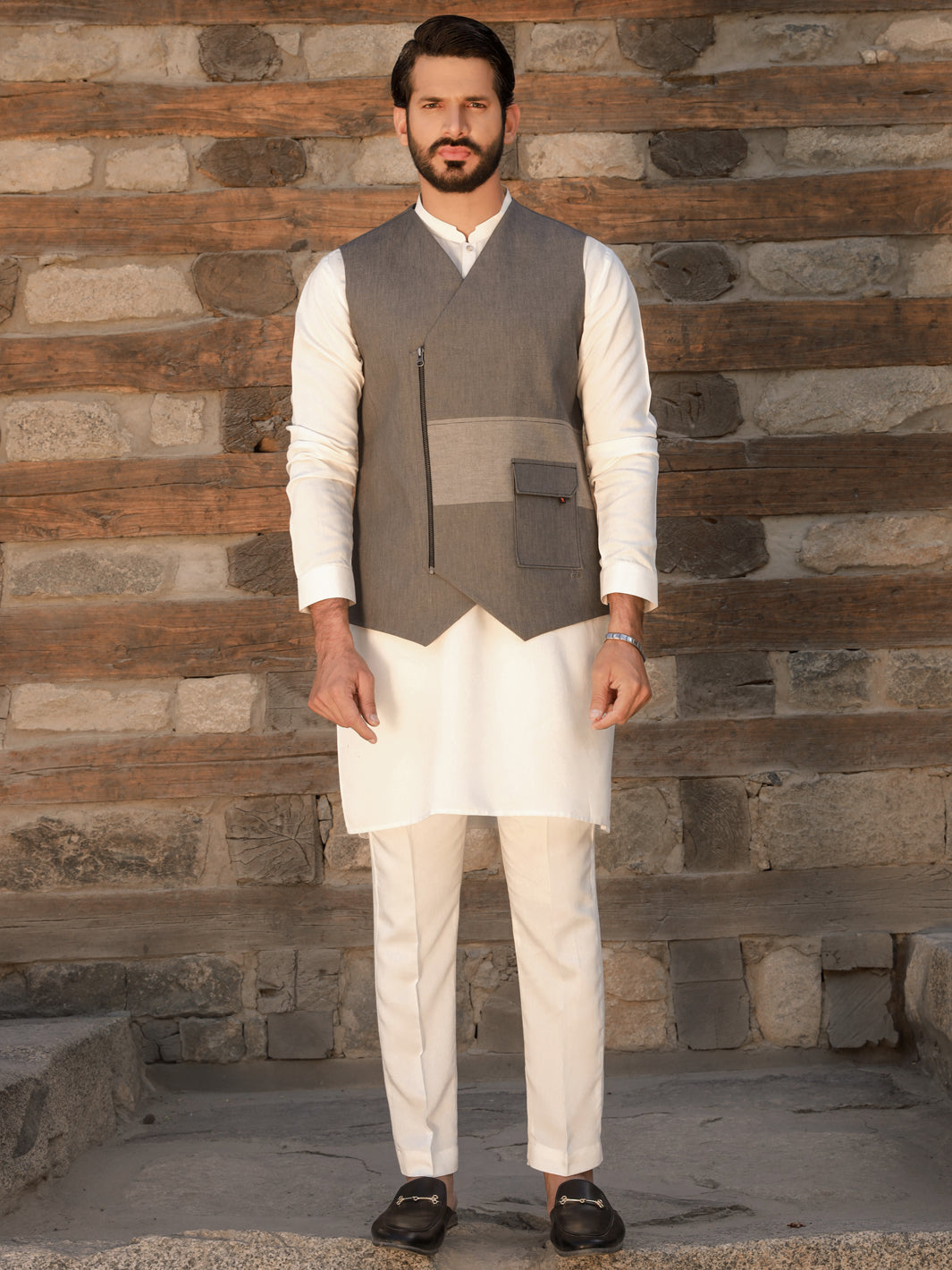 Grey Waistcoat - AL-WC-426