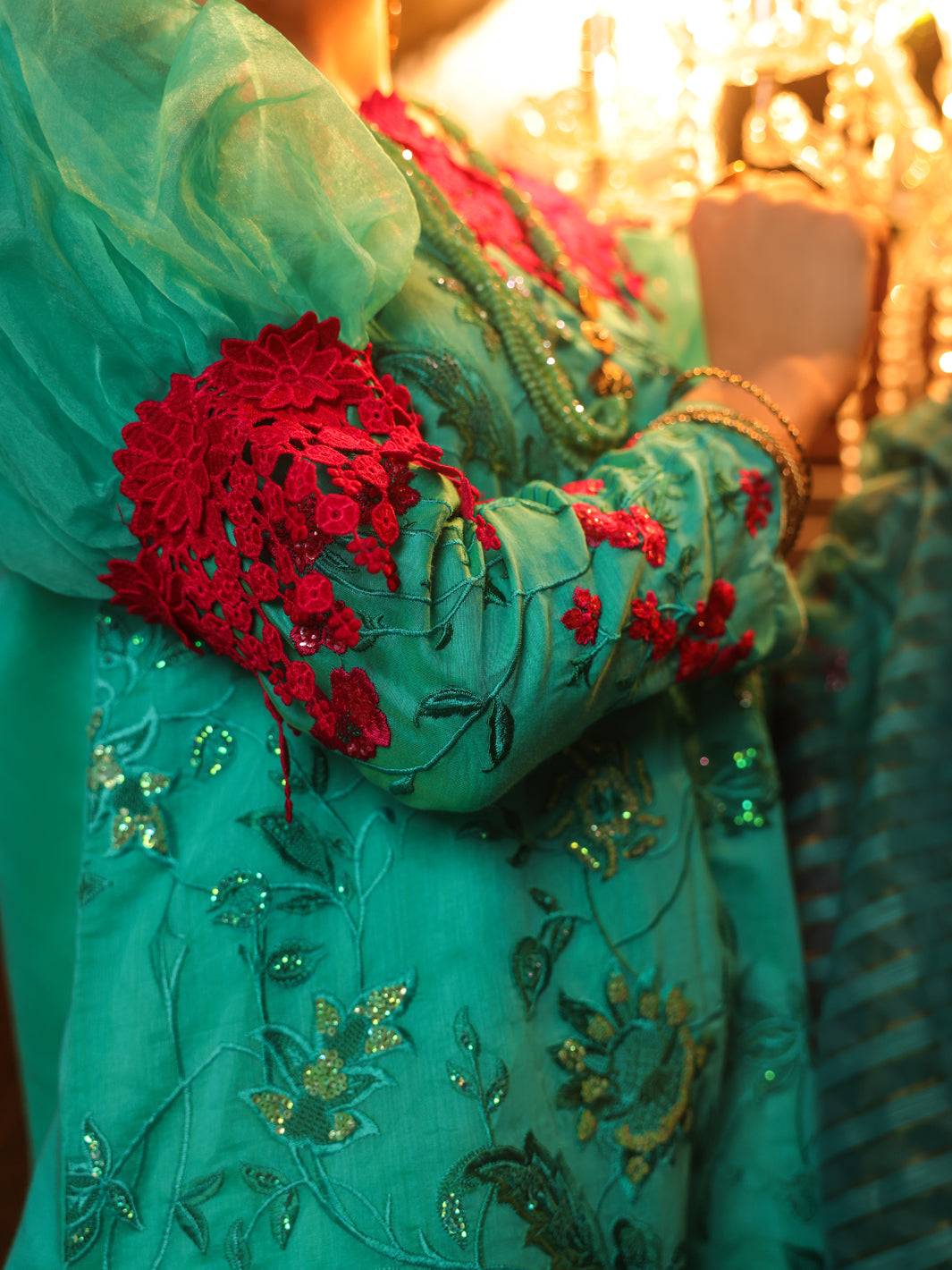 Turquoise Modal 3Pc Stitched - ALP-3PS-1288