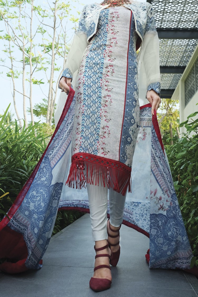 Blue Lawn 2 Piece Unstitched - ALP-659