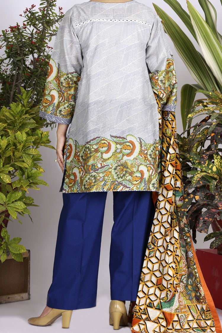 Multicolor Lawn 3 Piece Stitched - ALP-713