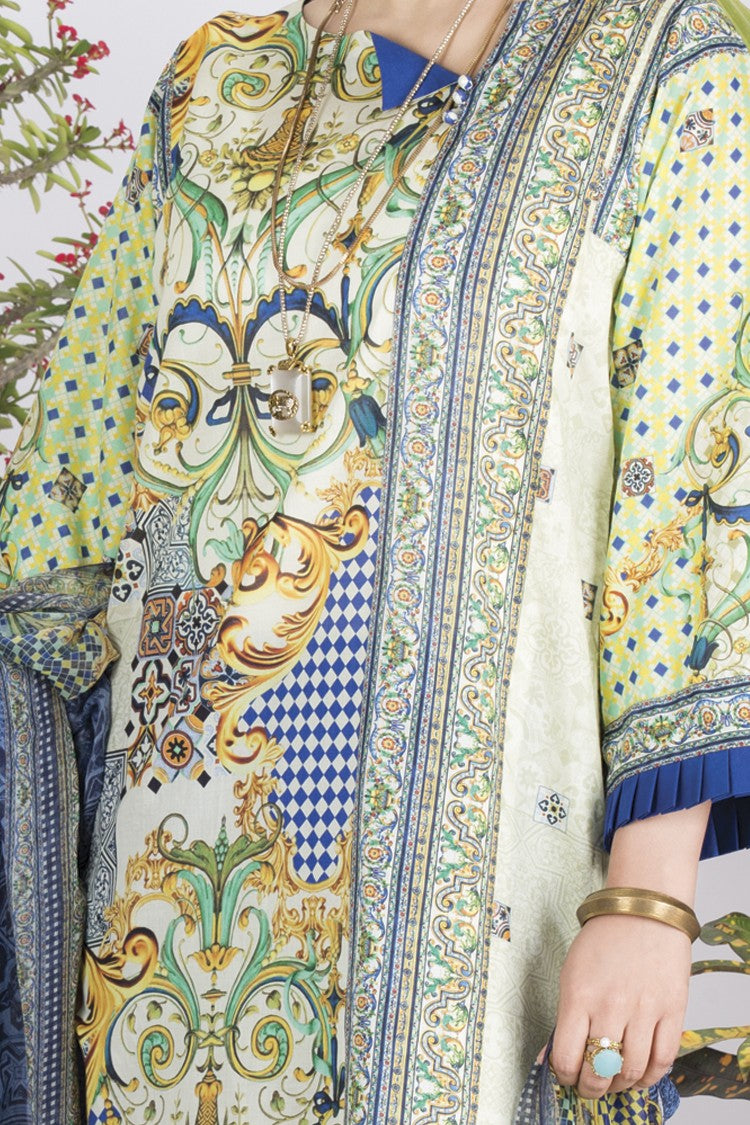 Multicolor Lawn 3 Piece Stitched - ALP-718