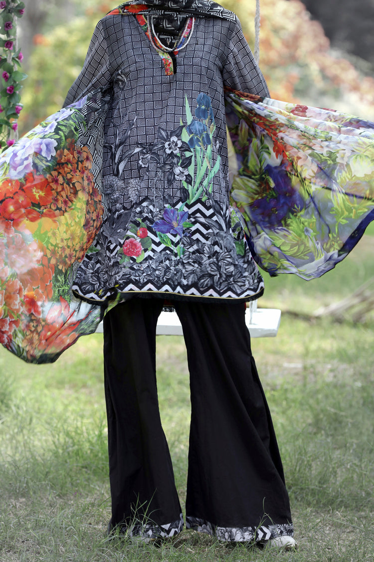Black 3 Piece Stitched - ALP-457