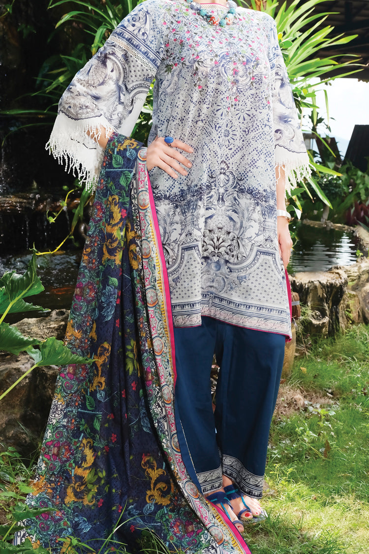 Grey Lawn 3 Piece Unstitched - ALP-612