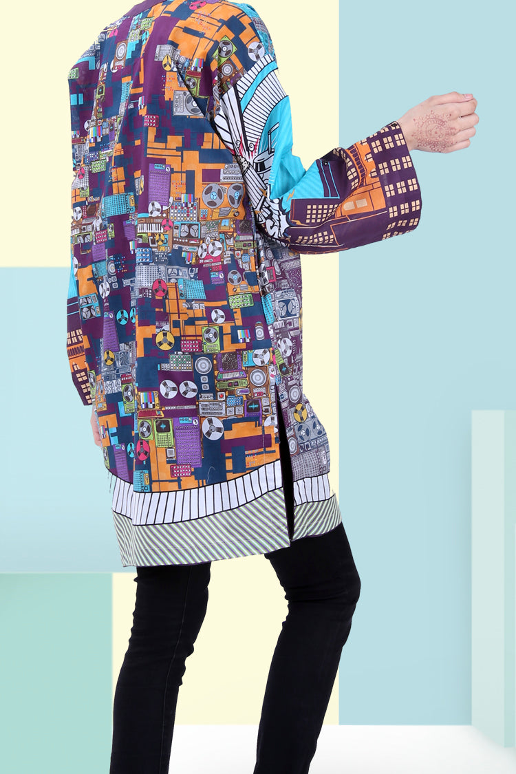 Turquoise Tunic - ALP-LK-608