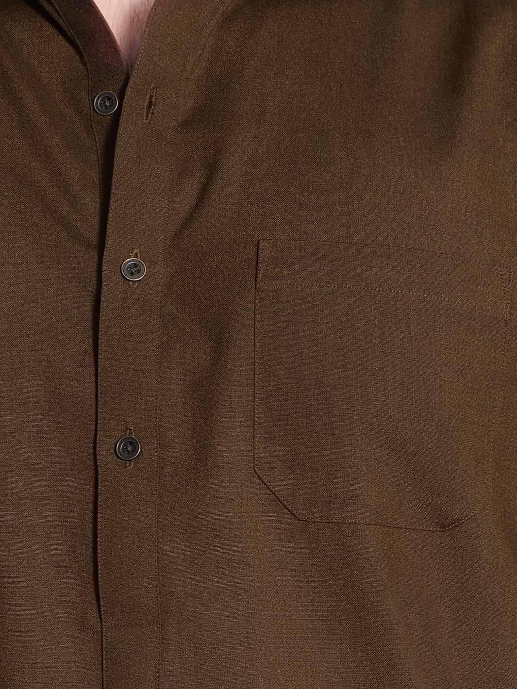 Brown Blended Kameez Shalwar - ALWA-KS-159