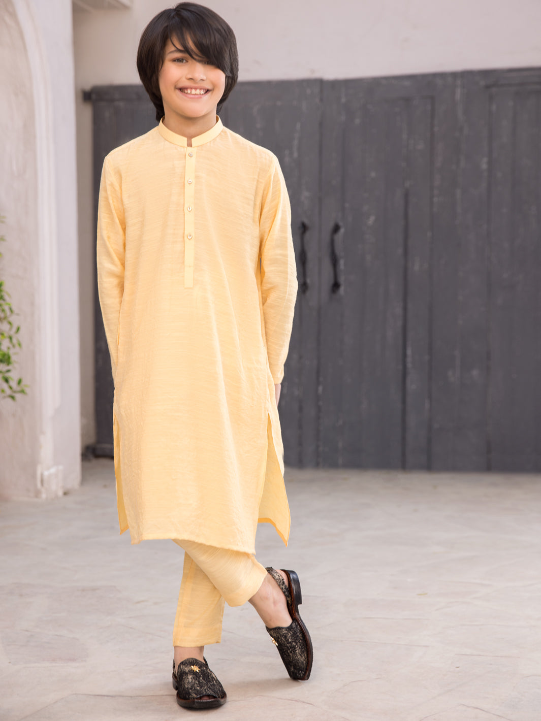 Yellow Kurta Trouser - ALT-KT-004