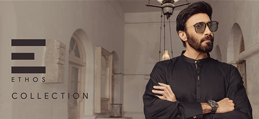 ETHOS - Almirah's Men's Exclusive Kurta Trouser and Kameez Shalwar Collection