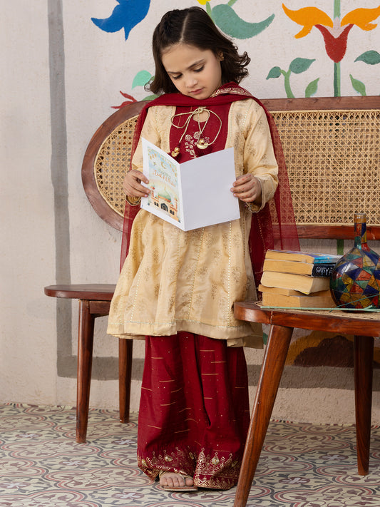 Golden 2 Piece Stitched - ALGR-3PS-LS-001