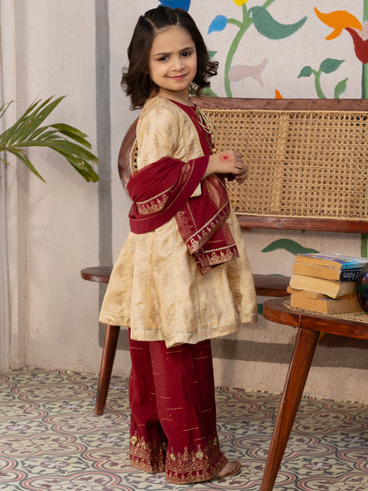 Golden 2 Piece Stitched - ALGR-3PS-LS-001