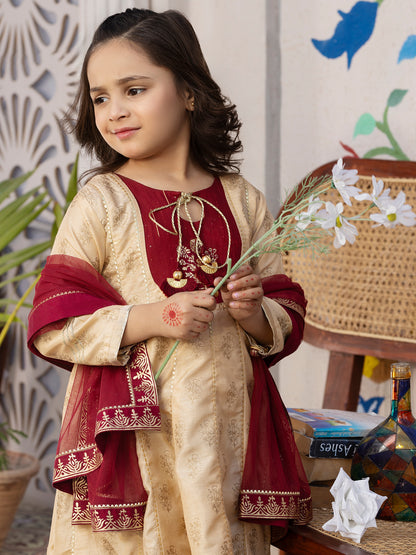 Golden 2 Piece Stitched - ALGR-3PS-LS-001