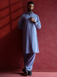Lilac Kameez Shalwar - ALWA-KS-652