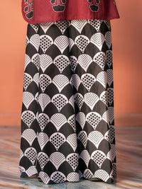 Black Cotton Trousers - AL-T-856