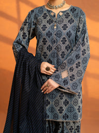 Blue Cambric Stitched 3Pc - AWP-3PS-936