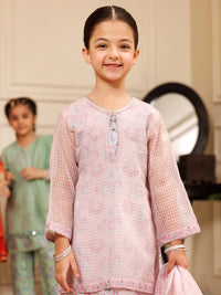 Light Purple Square Organza Formal 3Pc Stitched - ALGR-3PS-LS-021