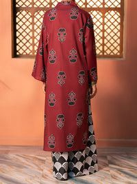 Maroon Cotton Cambric Kurti - AWP-SLK-1100
