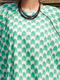 Green Cotton Co-Ord Set - AWP-2PS-SLKS-1058
