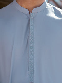Light Blue Kameez Shalwar - AL-KS-3371