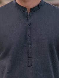 Grey Kameez Shalwar - AL-KS-3450