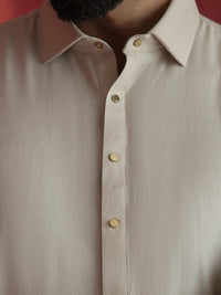 Fawn Kameez Shalwar - ALWA-KS-680