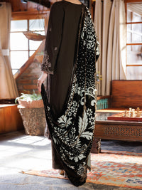 Brown Jacquard 3Pc Stitched - AWP-3PS-1025