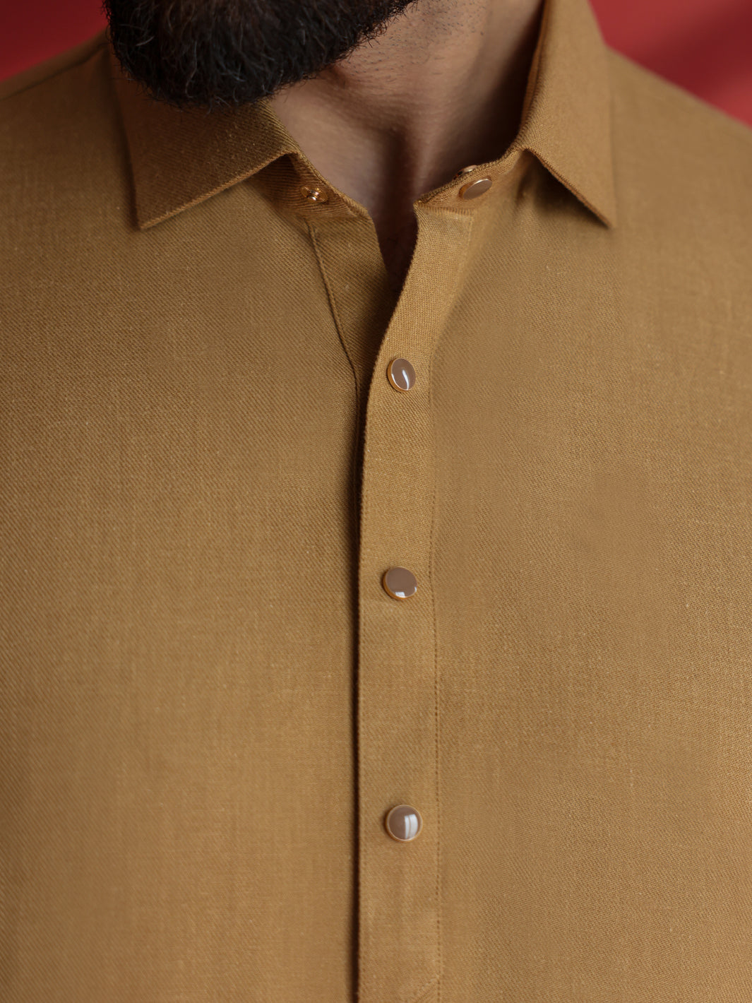 Mustard Kameez Shalwar - ALWA-KS-683