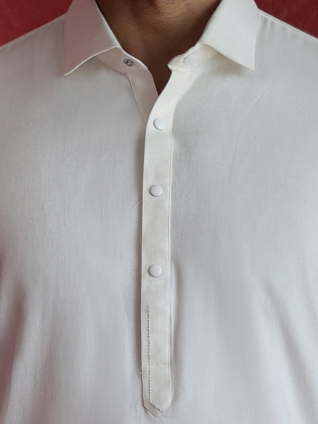 White Kameez Shalwar - ALWA-KS-681