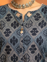 Blue Cambric Stitched 3Pc - AWP-3PS-936
