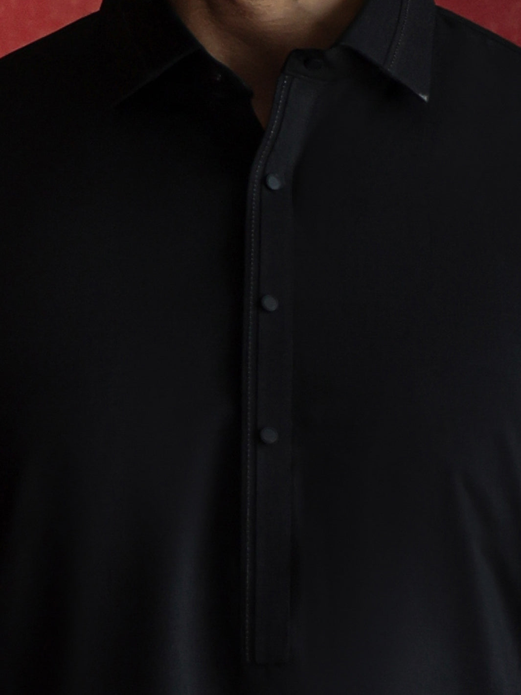 Black Kameez Shalwar - ALWA-KS-693