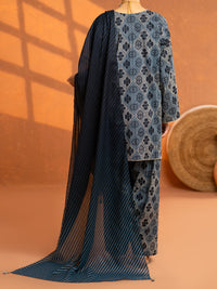 Blue Cambric Stitched 3Pc - AWP-3PS-936