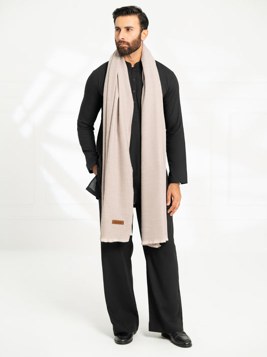 Khaki Casual Shawl - AL-SH-041