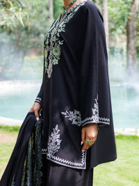 Black Crosshatch 3Pc Stitched - AWP-3PS-1018