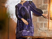 Blue Light Khaddar 2Pc Stitched - AWP-2PS-SS-LKS-1110
