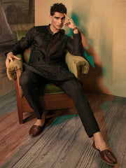 Black Blended Special Kurta - AL-K-SP-053