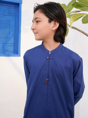 Blue Blended Kurta - ALT-K-054