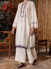 Ivory Lawn 2 Piece Stitched - AL-2PS-LKS-1014