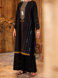 Black Lawn 2Pc Stitched - AL-2PS-LKS-1015
