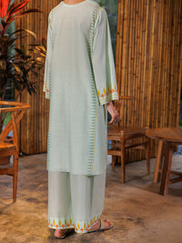 Sage Green Lawn 2Pc Stitched - AL-2PS-LKS-1016