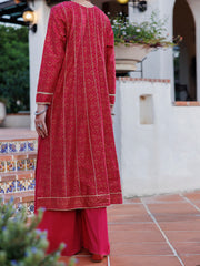 Fuchsia Lawn Kurti - AL-LK-1029