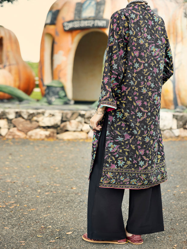 Black Lawn Kurti - AL-LK-1042