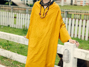 Mustard Dobby Kurti - AL-LK-1044