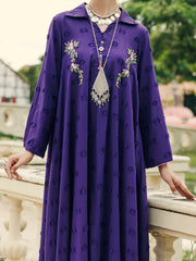 Purple Dobby Kurti - AL-LK-1046