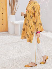 Mustard Yarn Dyed 2 Piece Stitched - ALT-2PS-LKS-1078