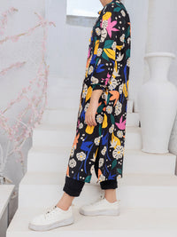 Multicolor Cambric Kurti - ALT-LK-1082