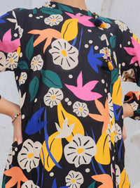 Multicolor Cambric Kurti - ALT-LK-1082