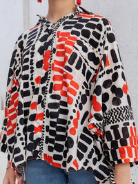 Multicolor Cambric Kurti - ALT-LK-1083